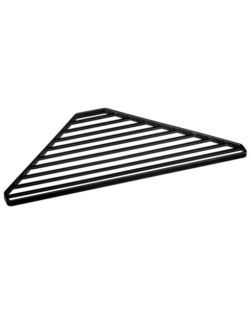 Escurridor de esquina negro Tower, 30 x 15 x 0,8 cm