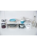 Support de cuisine empilable Tower blanc - 30.5x22x14 cm
