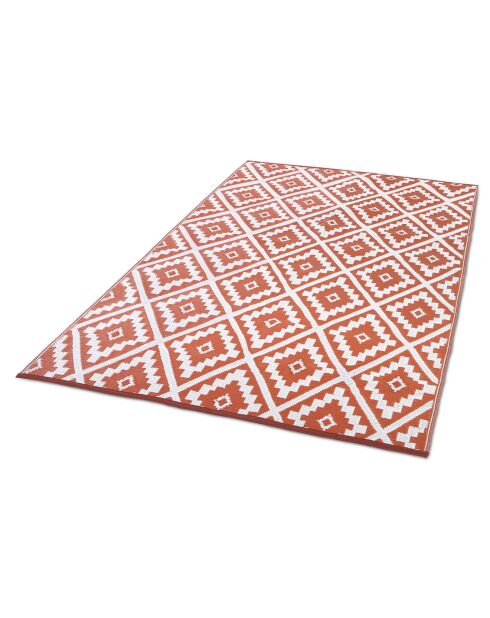 Vahine terracotta vloerkleed voor buiten - 160x240 cm
