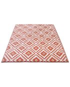 Vahine terracotta vloerkleed voor buiten - 160x240 cm