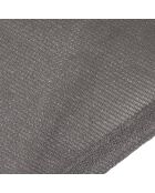 Voile d'ombrage rectangulaire gris - 4x3 m