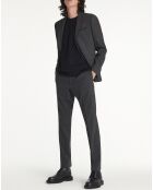 Veste de Costume en Laine mélangée anthracite