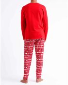 Mickey roter bedruckter Pyjama