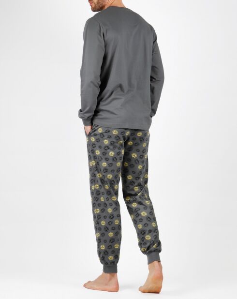 Pyjama Animal imprimé gris
