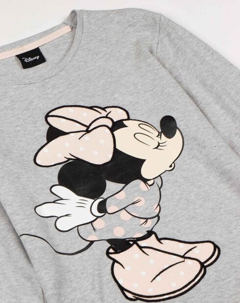 Pyjama Minnie Dots gris/beige
