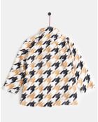 Veste Polaire Teddy Mignon jaune/noir