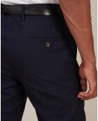 Pantalon 100% Laine Tom marine