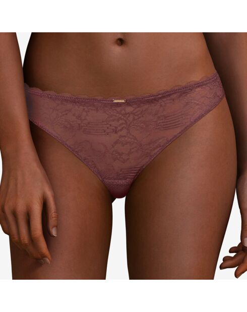 Tanga Waltz marron cardinal