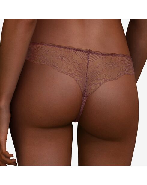 Tanga Waltz marron cardinal