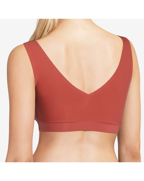 Brassière sans armatures padded Softstretch orange peach