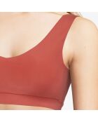 Brassière sans armatures padded Softstretch orange peach