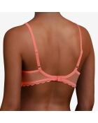 Soutien-gorge coques Push-Up avec mousse Opéra rose goyave