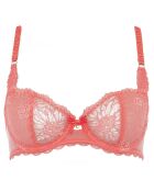 Soutien-gorge corbeille Opéra rose goyave