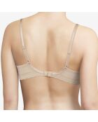 Soutien-gorge coques enveloppant spacer Parisian nude