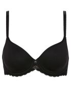 Soutien-gorge coques enveloppant spacer Parisian noir