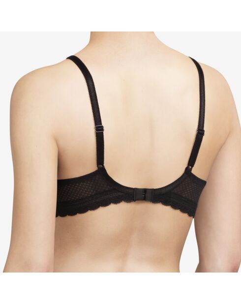 Soutien-gorge coques enveloppant spacer Parisian noir