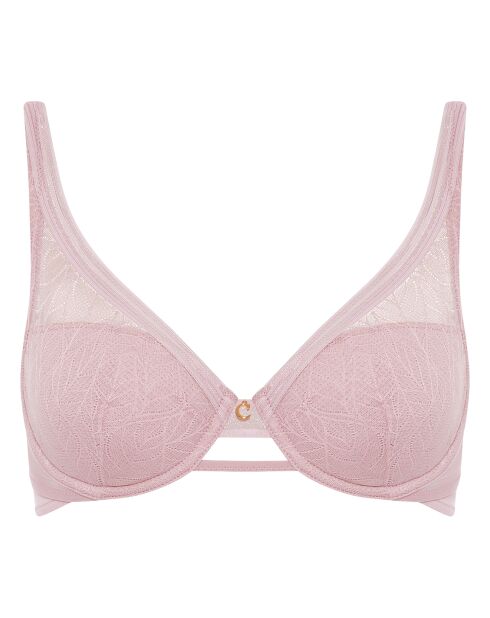 Soutien-gorge coques spacer Marceau rose nuée