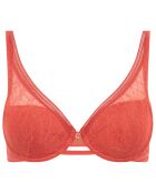 Soutien-gorge coques spacer Marceau orange thé épicé