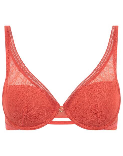 Soutien-gorge coques spacer Marceau orange thé épicé