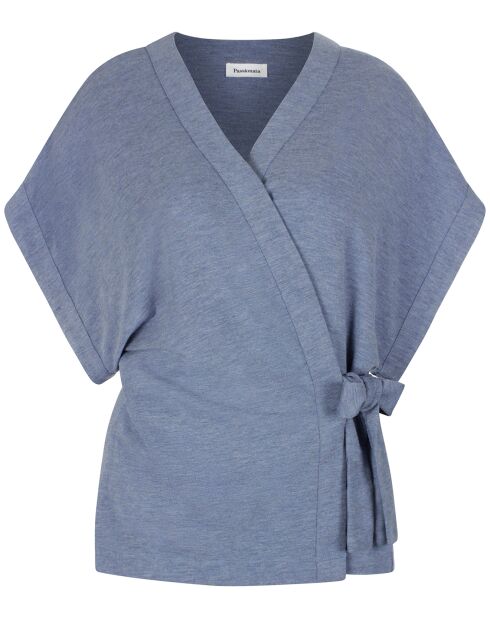 Kimono Kira gris chambray