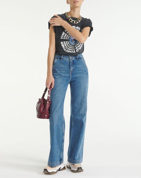 Jean kristy bootcut bleu