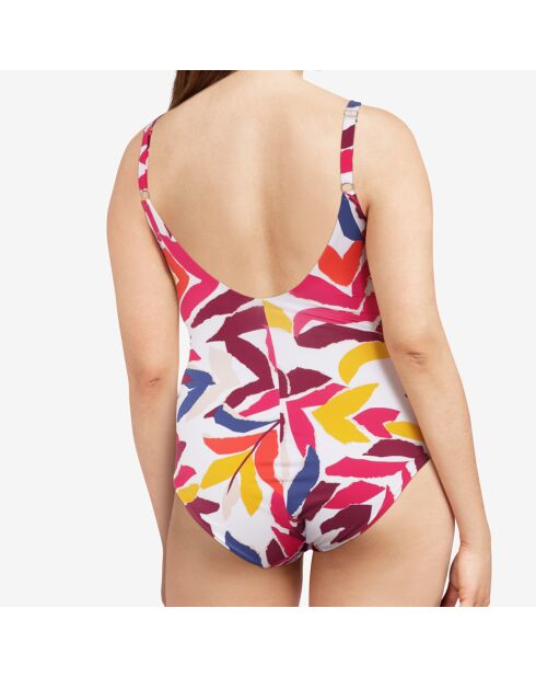 Maillot de bain 1 Pièce enveloppant Native Summer imprimé multicolore