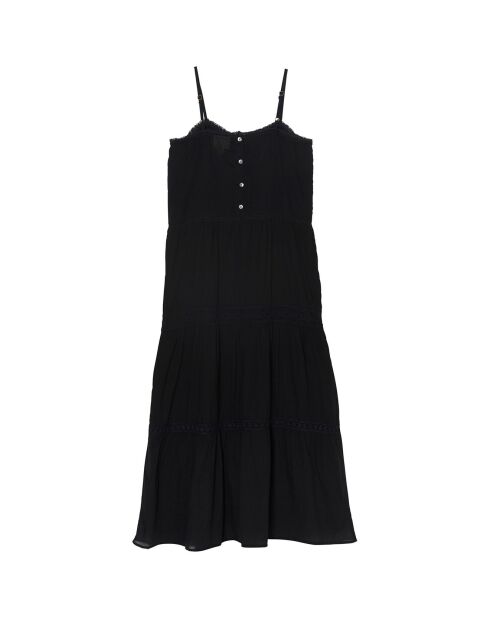 Robe en Coton Roucky à broderie noire