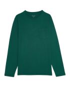 T-Shirt en Coton Pocket vert