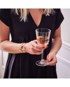 6 Verres à pied Macassar - 25 cl