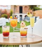 6 Verres à pied Macassar - 35 cl