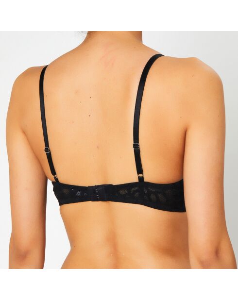 Soutien-gorge avec armatures en Soie mélangée Sonia noir
