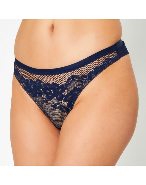 Tanga Casablanca bleu marine