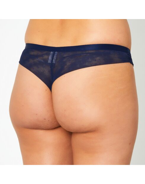 Tanga Casablanca bleu marine