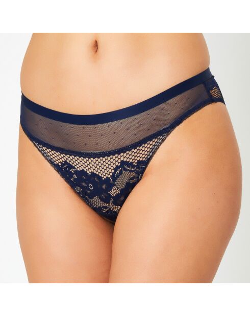 Culotte Casablanca bleu marine