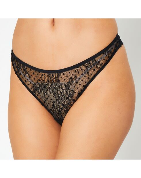 Tanga Flock noir