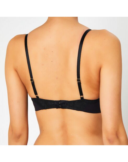 Soutien-gorge avec armatures en Soie mélangée Séductrice noir