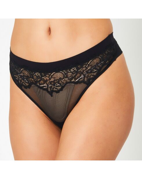 Tanga Séductrice noir