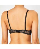 Soutien-gorge Push-Up en Soie mélangée Dinner at 8 noir