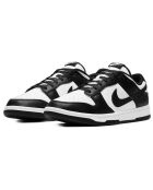 Weiß/Schwarze Dunk Low Retro-Sneaker