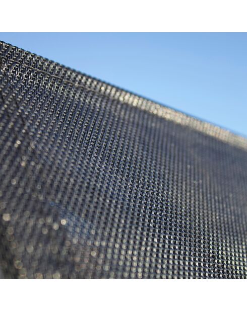 6 Chaises de jardin pliantes C43 gris anthracite - 46x40x82 cm