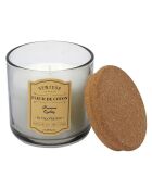 3 Bougies Apothicaires musc blanc, ambre, fleur de coton multicolore - 1 mèche 25h
