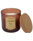 3 Bougies Apothicaires musc blanc, ambre, fleur de coton multicolore - 1 mèche 25h
