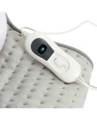 Chauffe pieds électrique gris - 30x24x30 cm