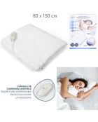 Surmatelas chauffant blanc - 150x80 cm
