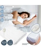 Surmatelas chauffant blanc - 150x80 cm