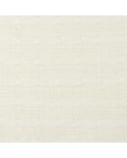 Plaid sherpa torsade beige - 120x150 cm