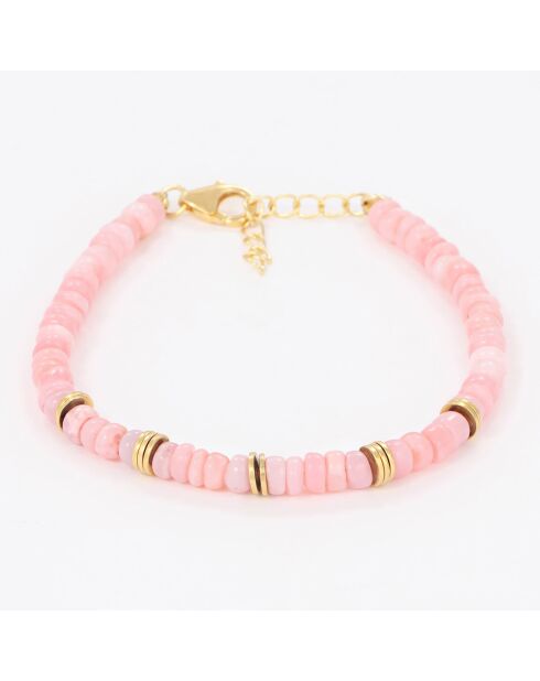 Atlacoya armband in roze opaal