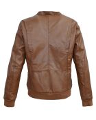 Veste en Cuir Paul cognac