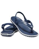 Marineblauwe sandalen met Crocband Strap