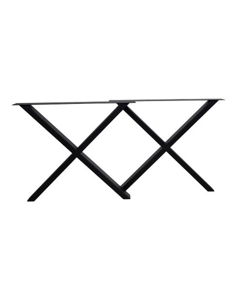 Zwarte poten voor eettafel Nimes - 86x8x72 cm